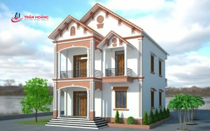 Bản mô phỏng nhà 2 tầng