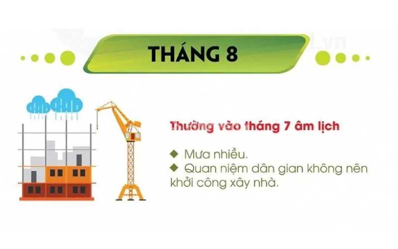 Có nên làm nhà tháng 8 hay không