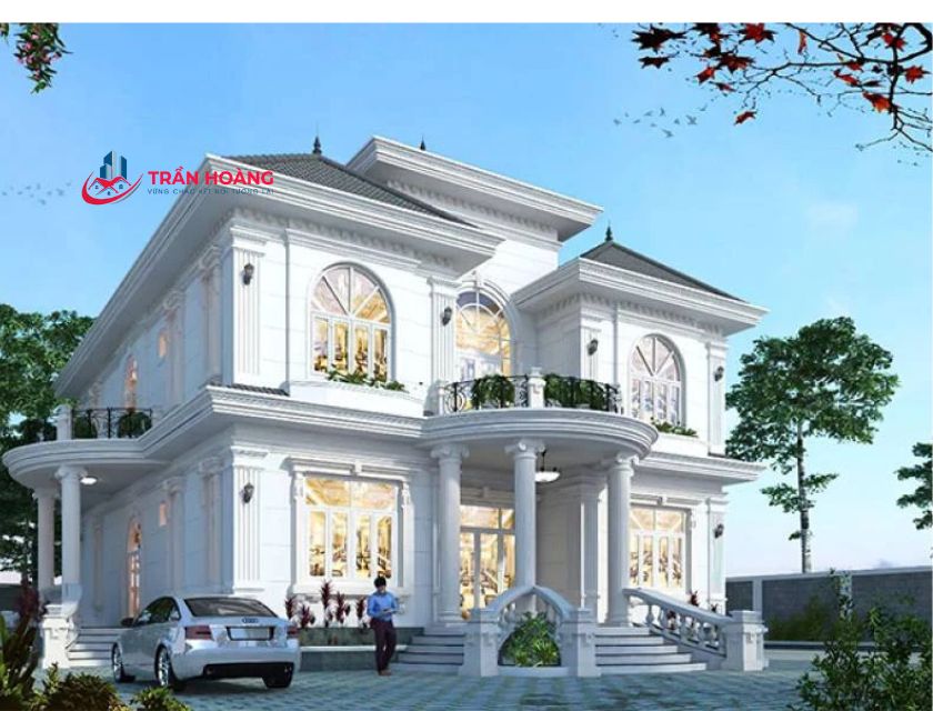 Mẫu nhà cổ điển 2 tầng mái thái (2)