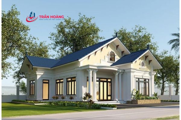 Mẫu nhà mái Thái 4 phòng ngủ