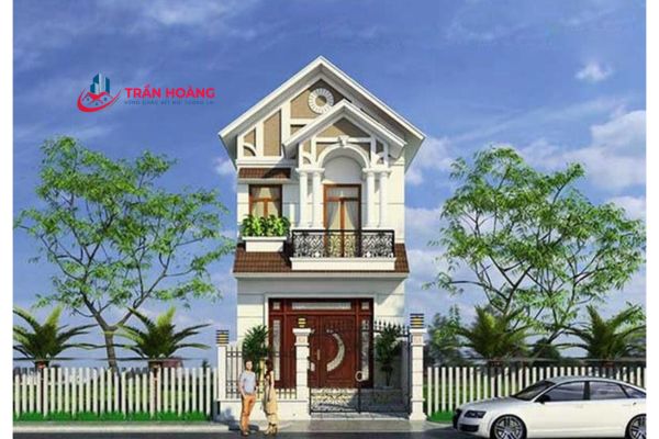 Mẫu nhà ống mái Thái