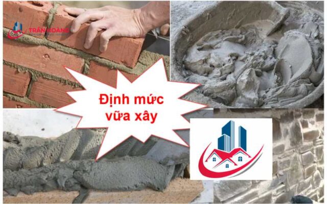 Định mức vữa xây