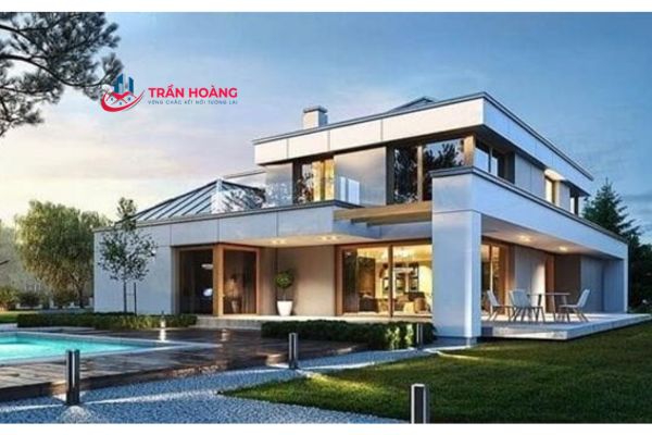 Nhà vườn 2 tầng sang trọng