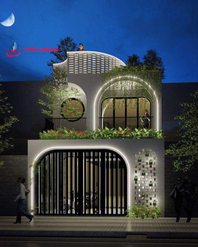 Sân thượng giúp ngôi nhà thẩm mỹ hơn