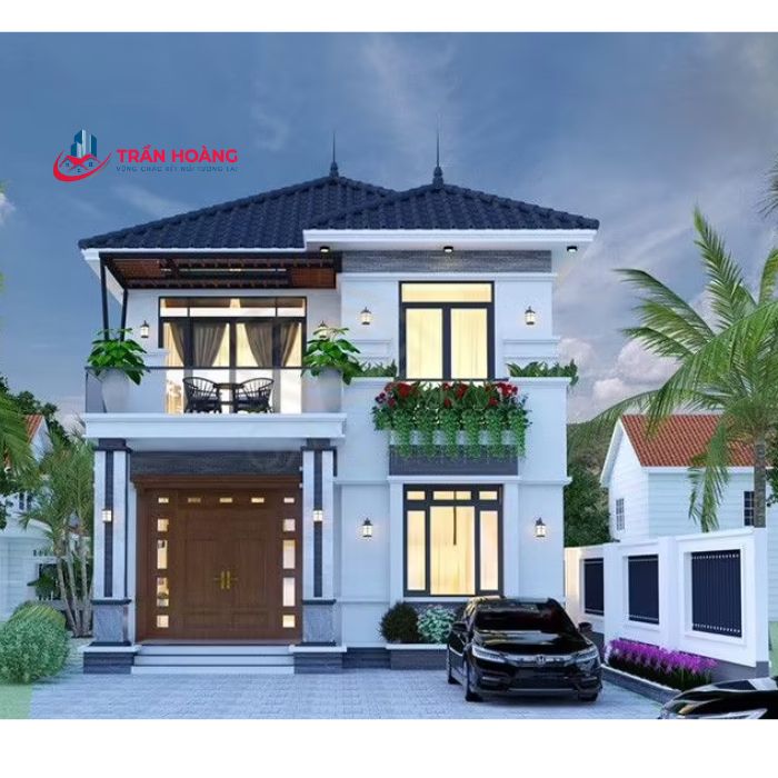 Bản vẽ nhà 2 tầng