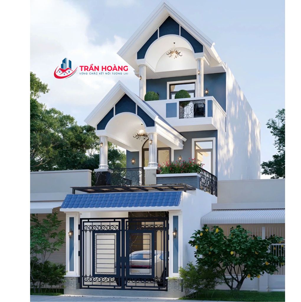 xây dựng nhà phố tại Đất Đỏ