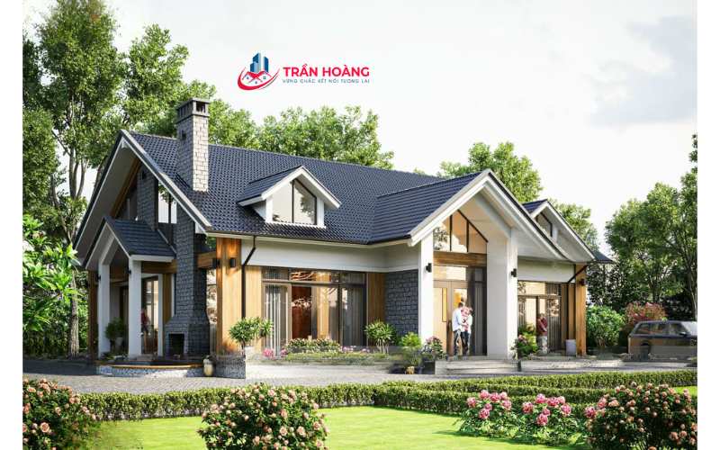 Cửa kính tạo không gian mở