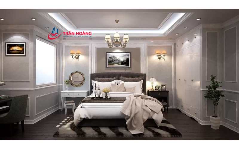 Phòng kiểu tân cổ điển sẽ cao hơn phòng kiến trúc hiện đại 