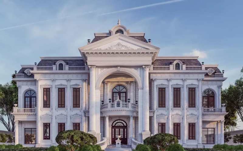 Biệt thự vườn 2 tầng 600m2 4 mặt tiền