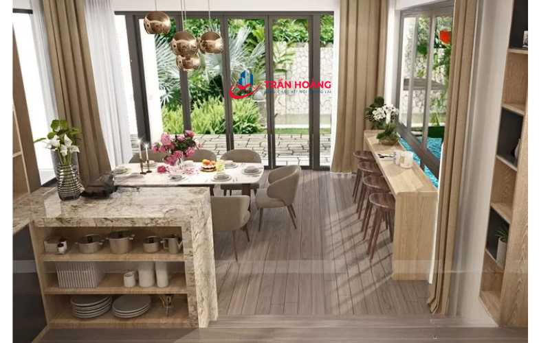 Cách bố trí các phòng trong nhà 2 tầng (2)