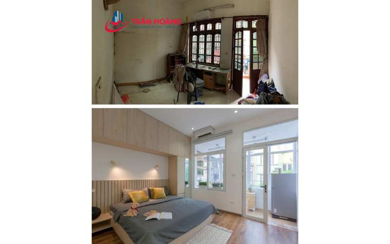 Cải tạo không gian phòng ngủ