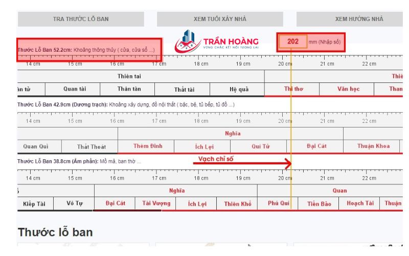 Dựa theo kích thước lỗ ban