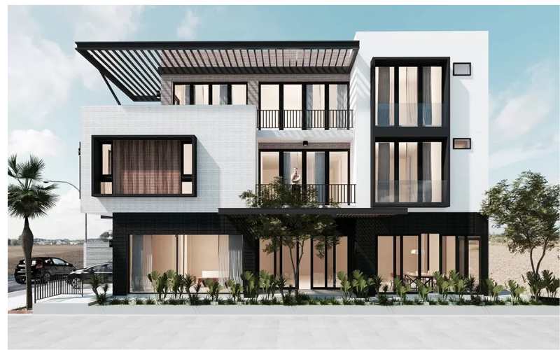 Mặt tiền là gì_ Nhà 4 mặt tiền là gì