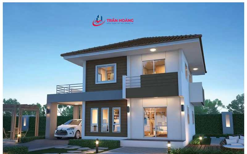 Mẫu nhà đẹp có diện tích 10x6.5m