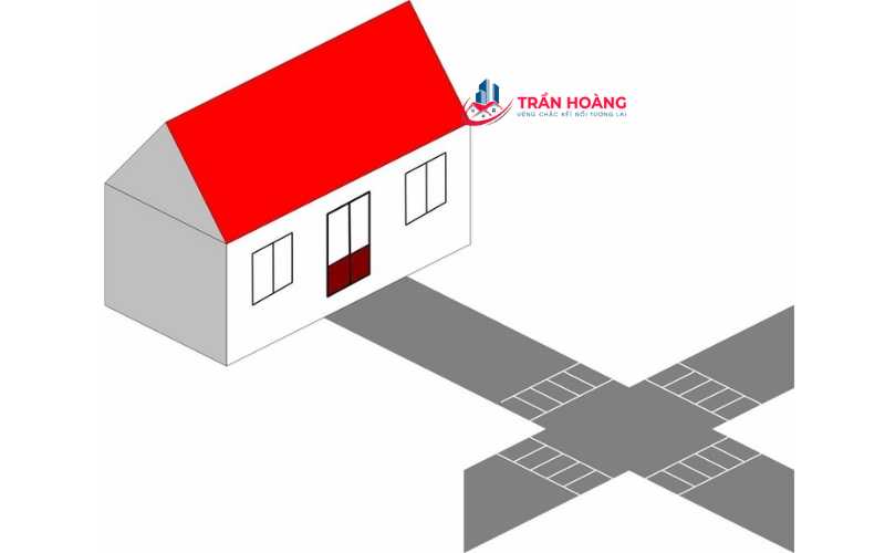 Nhà ở lệch tâm phạm