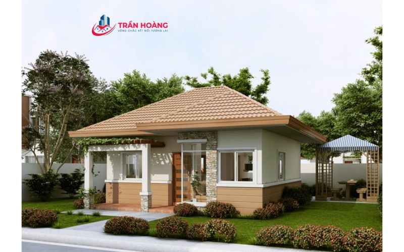 Nhà phố có màu sơn hợp mệnh thổ (2)