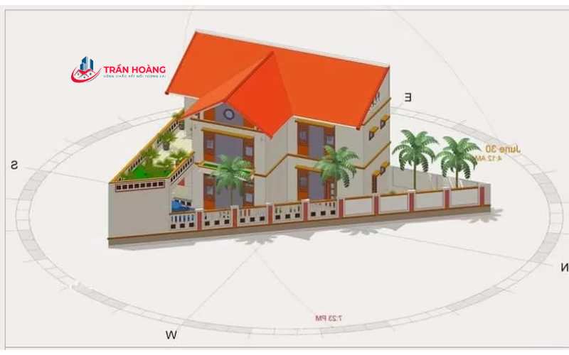 Thay đổi hướng cửa chính