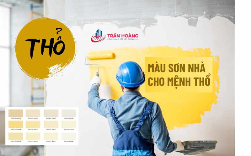 Màu Sơn Nhà Mệnh Thổ